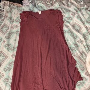 Women's Mauve Casual Dress 2/$12